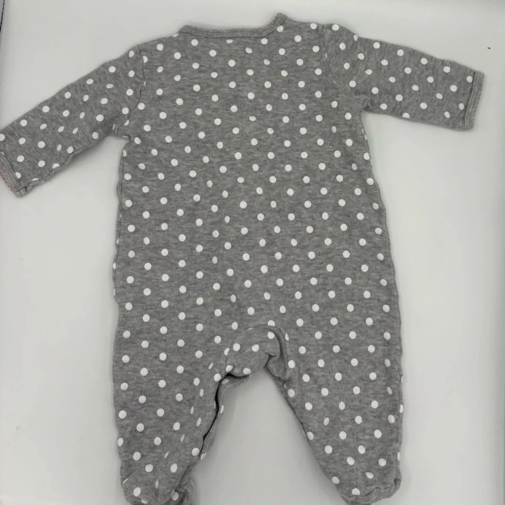Carters Infant 3-6 Month Lot One Piece  Outfits Sleepers Girl  4 Pieces - Picture 10 of 15